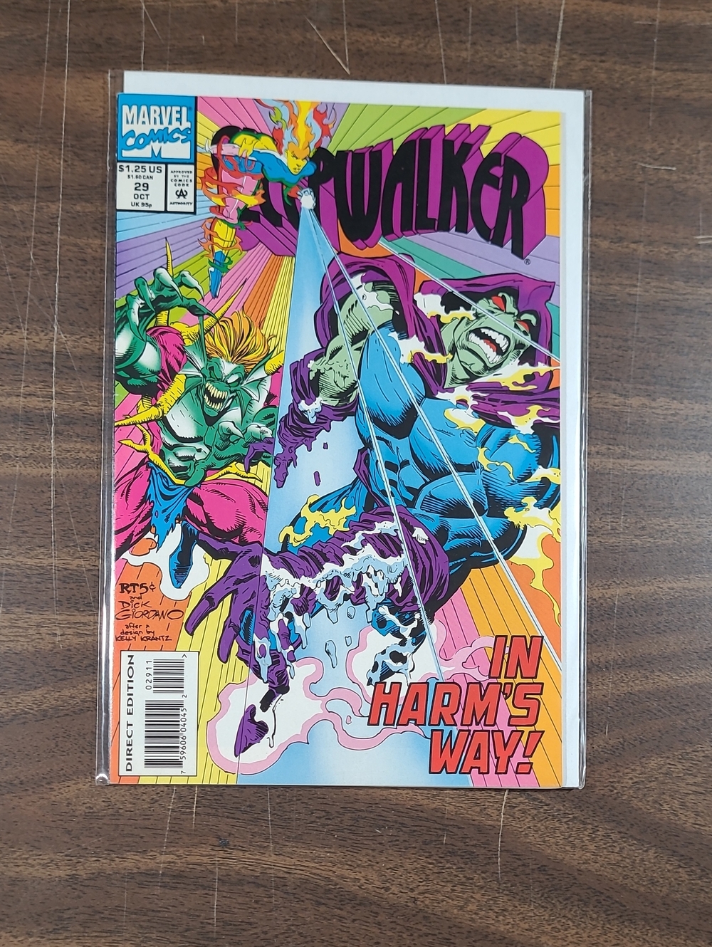 Marvel Comics - Sleepwalker #29 Comic Book Bagged